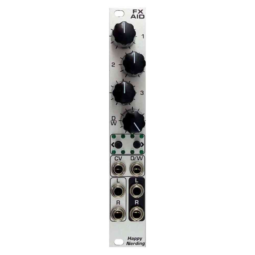 Happy Nerding FX Aid Eurorack Multi-FX Module (Silver)