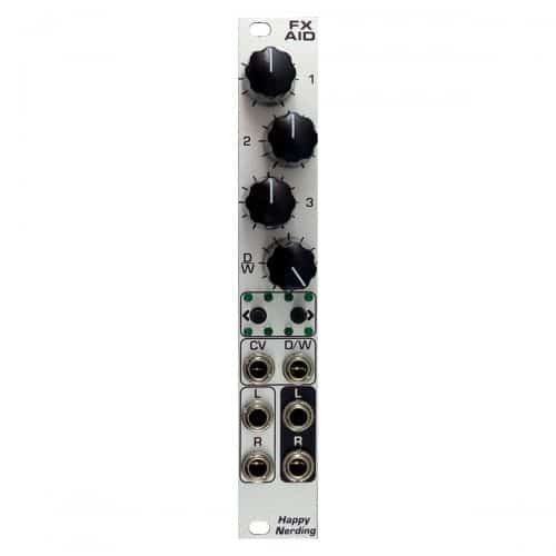 Happy Nerding FX Aid Eurorack Multi-FX Module (Silver)