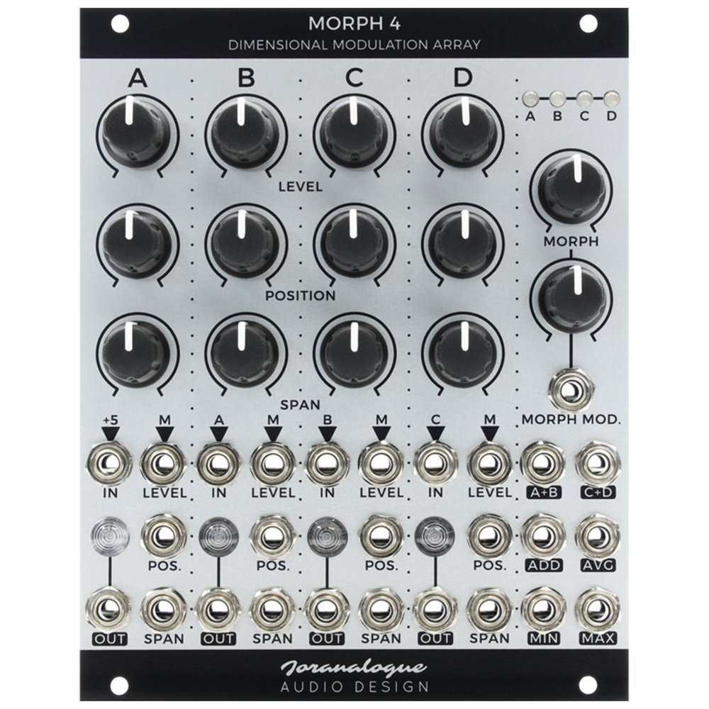 Joranalogue Morph 4 Eurorack Advanced Quad VCA Module