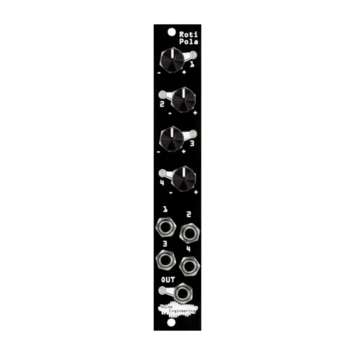 Noise Engineering Roti Pola Eurorack Attenuverting CV Mixer Module (Black)