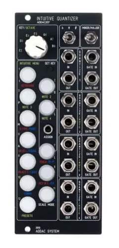 ADDAC 207 Intuitive Quantizer Eurorack Module
