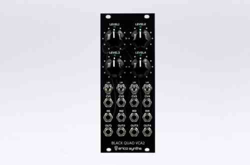 Erica Synths Black Quad VCA V2 Eurorack Module