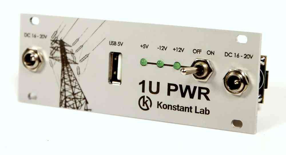 Konstant Lab 1U Eurorack Power Module and PSU (Intellijel)