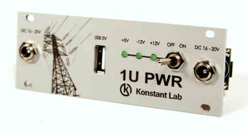 Konstant Lab 1U Eurorack Power Module and PSU (Intellijel)