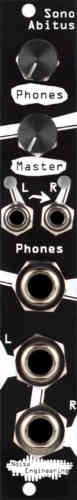 Noise Engineering Sono Abitus Output Eurorack Module (Black)