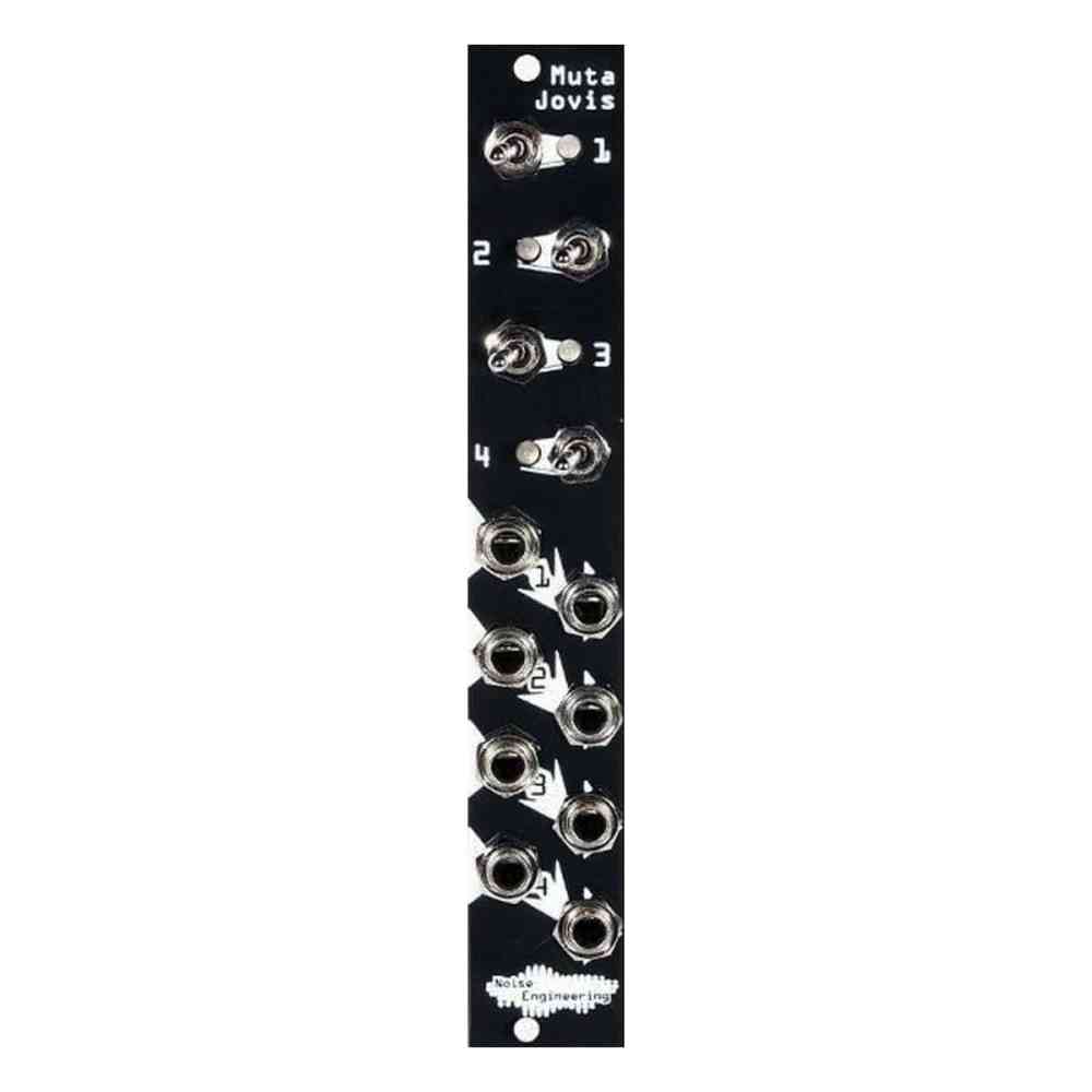 Noise Engineering Muta Jovis Eurorack Quad Mute Module (Black)