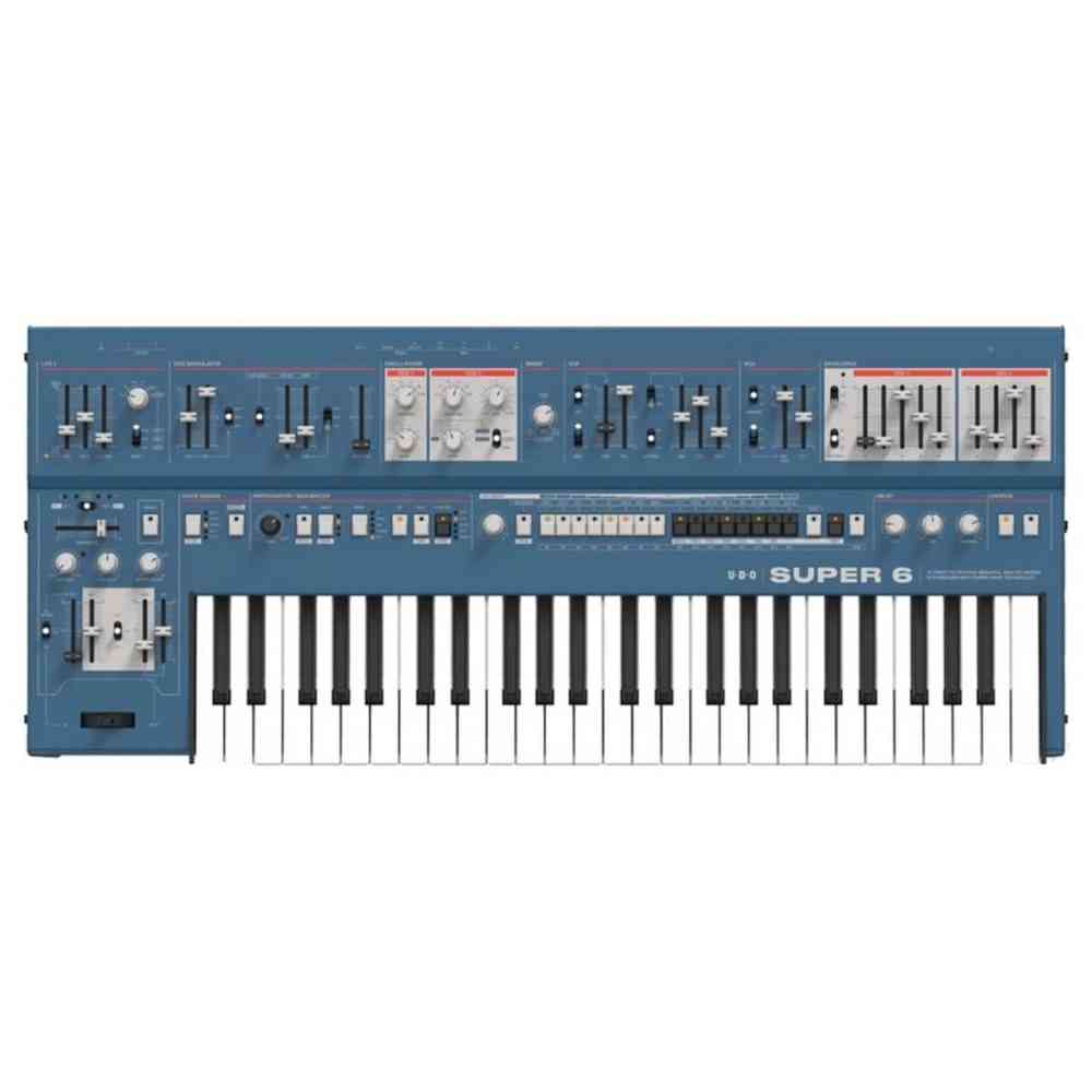 UDO Super 6 Binaural Polyphonic Synthesizer (Blue)