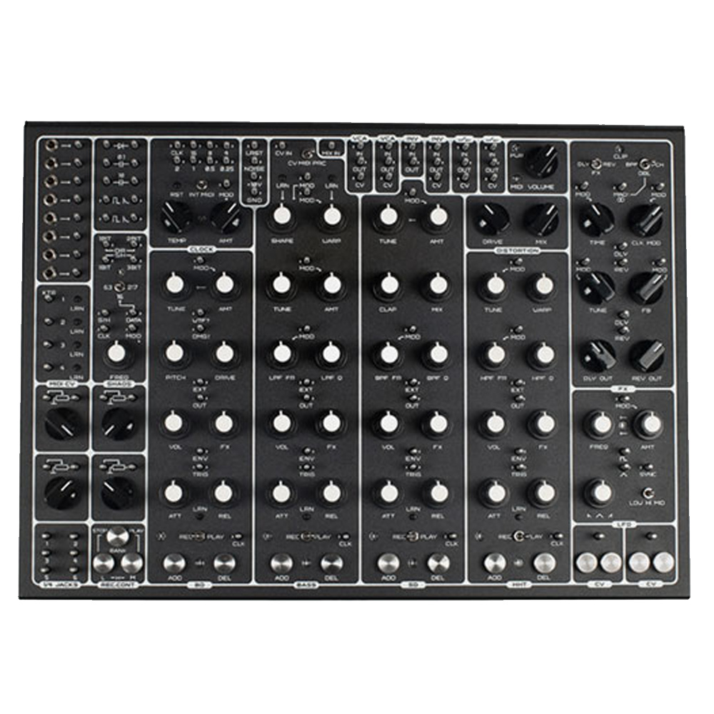 Soma Laboratory Pulsar-23 Organismic Drum Machine (Black)