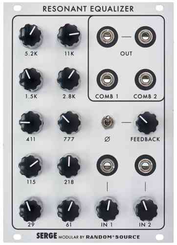 Serge/Random Source Resonant EQ Eurorack Module (REQ)