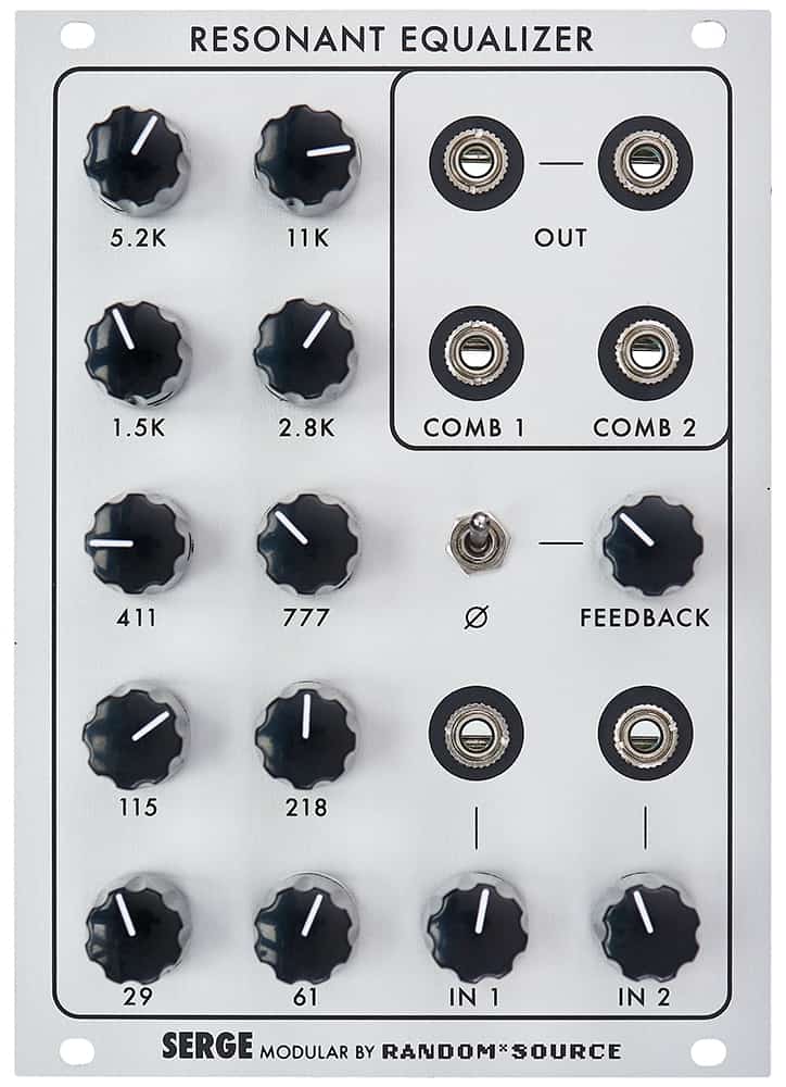 Serge/Random Source Resonant EQ Eurorack Module (REQ)