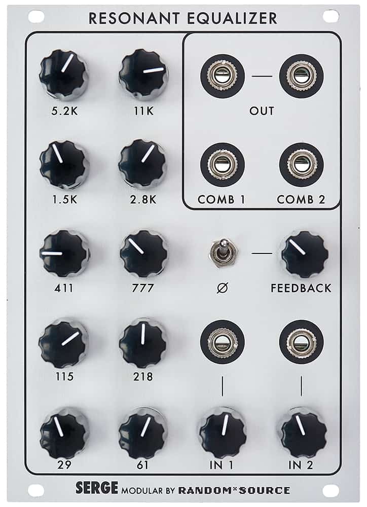 Random Source/Serge Resonant EQ Eurorack Module (REQ)