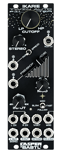 Bastl Instruments Ikarie Eurorack Stereo Filter Module - Elevator Sound