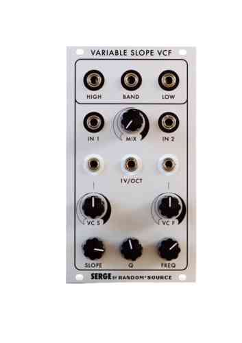 Serge/Random Source Variable Slope Eurorack Filter Module (VCFS)