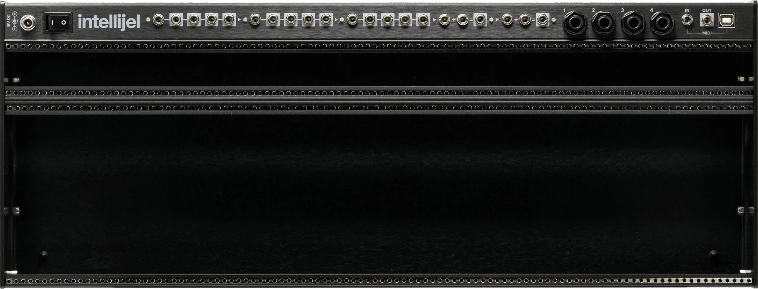 Intellijel Palette 4U 104hp Eurorack Powered Case (Black