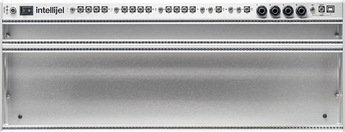 Intellijel Palette 4U 104hp Eurorack Powered Case (Silver)