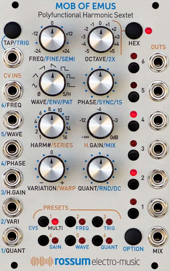 Rossum Electro-Music Mob of Emus Eurorack Module