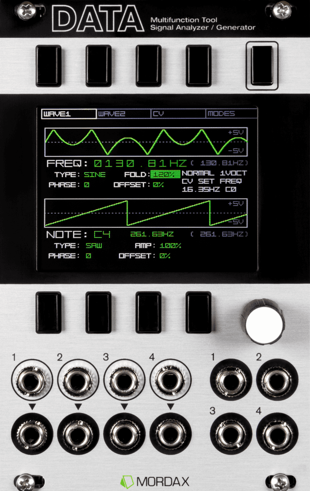 Mordax Systems DATA Eurorack Function Module (Silver)