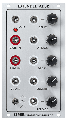 Serge/Random Source Extended ADSR Eurorack Module (ADSR)