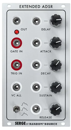 Serge/Random Source Extended ADSR Eurorack Module (ADSR)