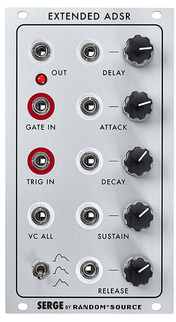 Random Source/Serge Extended ADSR Eurorack Module