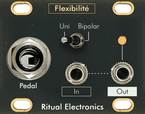 Ritual Electronics Flexibilite 1U Eurorack Pedal Module
