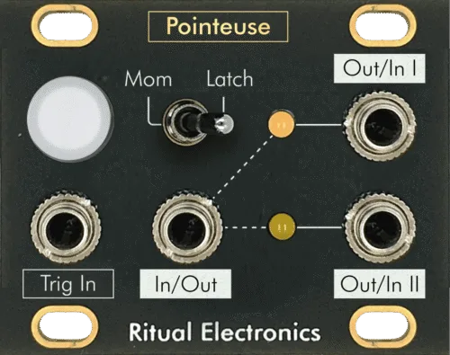 Ritual Electronics Pointeuse 1U Eurorack Switch Module
