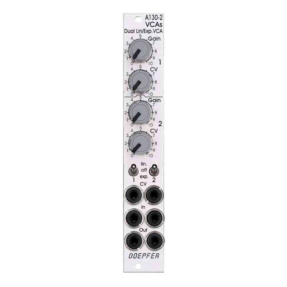 Doepfer A-130-2 Dual VCA Eurorack Module (Slim)