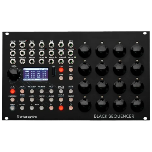 Erica Synths Black Sequencer Eurorack Module