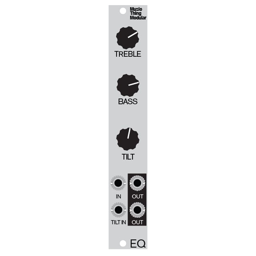 Music Thing Modular Simple EQ (Silver – Assembled)