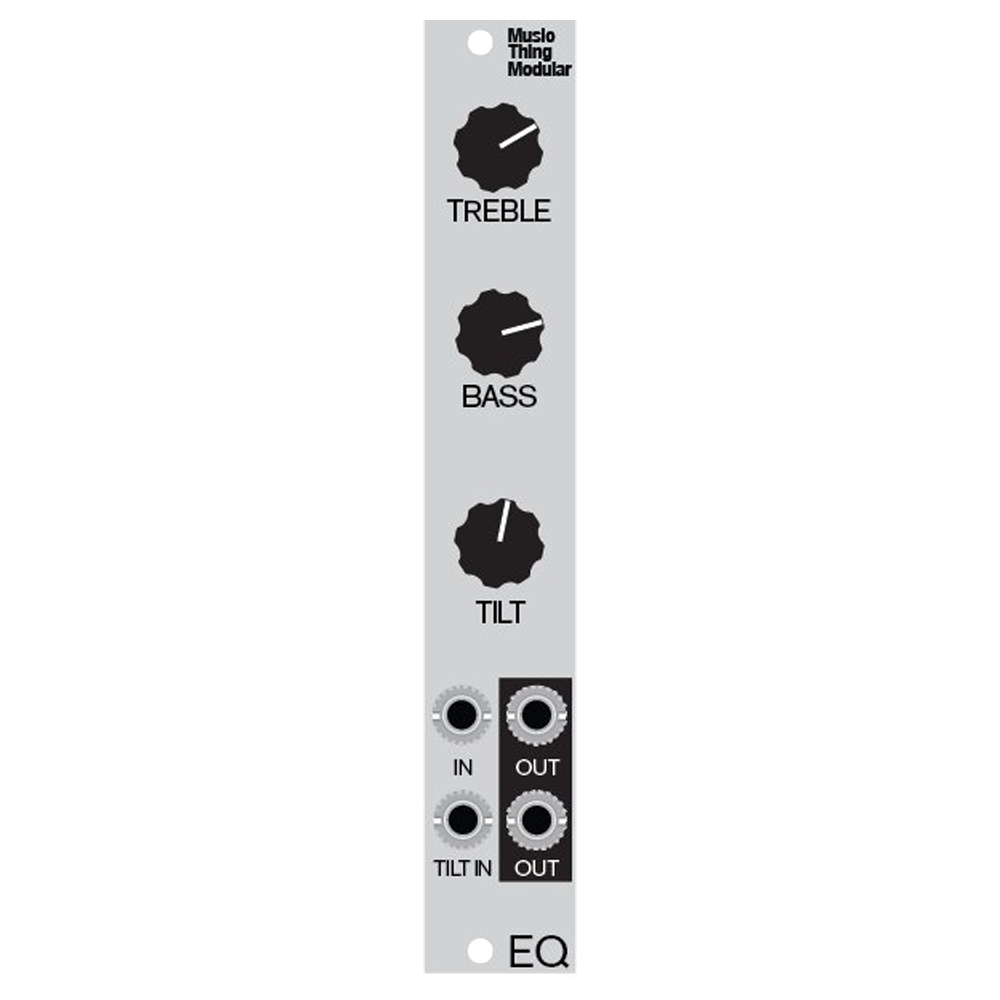 Music Thing Modular Simple EQ (Silver – Assembled)