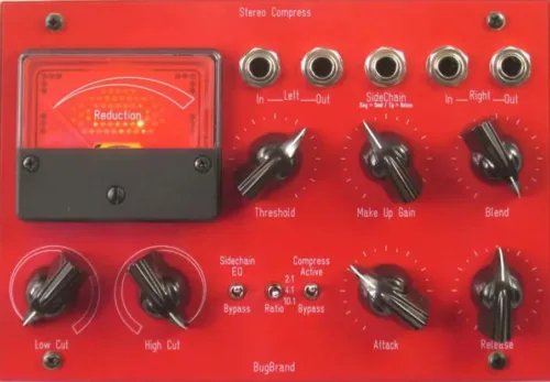 BugBrand Stereo Compress Compressor - Elevator Sound UK BugBrand Stereo Compress Compressor - Elevator Sound UK
