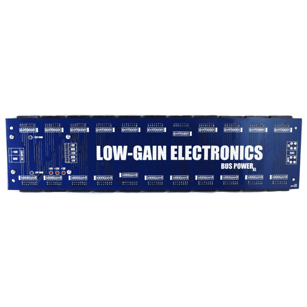 Low-Gain Electronics Power Bus XL Active Bus Board + Meanwell Brick