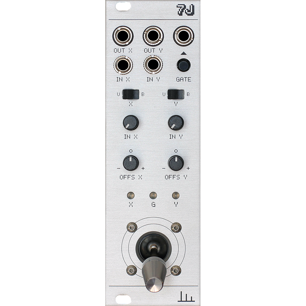 Transient Modules 7J Eurorack X/Y Joystick Module