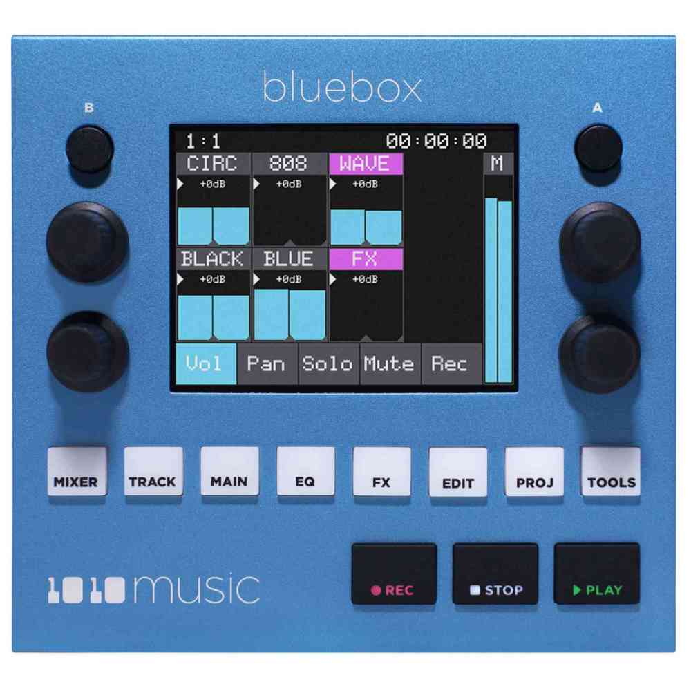 1010 Music Bluebox Desktop Compact Digital Recorder and Mixer Unit