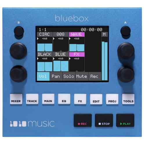 1010 Music Bluebox Desktop Compact Digital Recorder and Mixer Unit