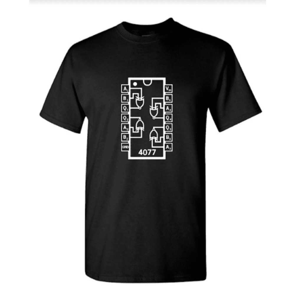 Synth Shirts – 4077 (Black) – Medium