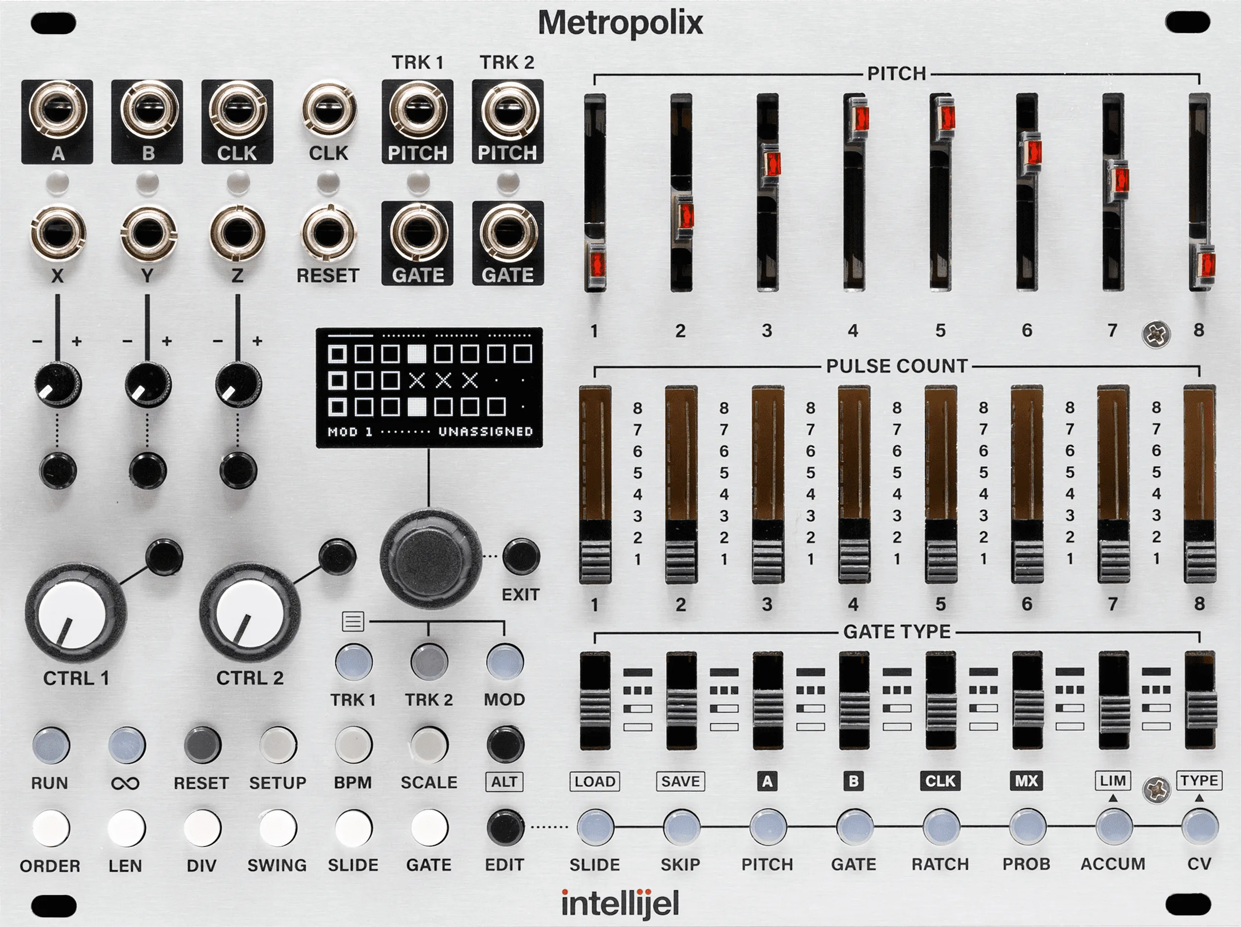 Intellijel Metropolix Eurorack Sequencer Module - Elevator Sound