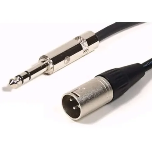 Cable – Premium 6.35mm TRS Jack – Male XLR (3m)