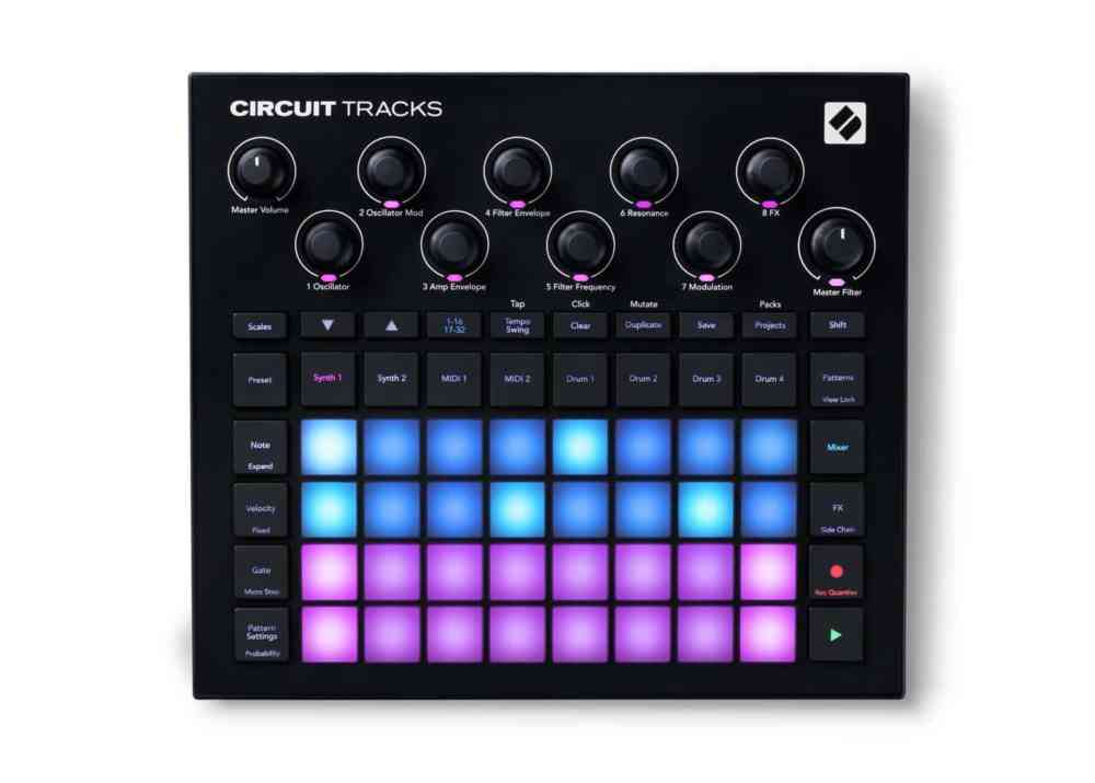 Novation Circuit Tracks Standalone Desktop Groovebox