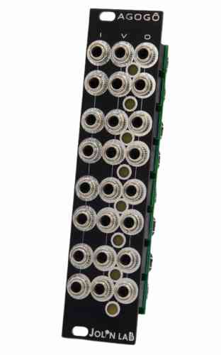 Jolin Lab Agogo LPG Eurorack Mixer Module (Black Orb)