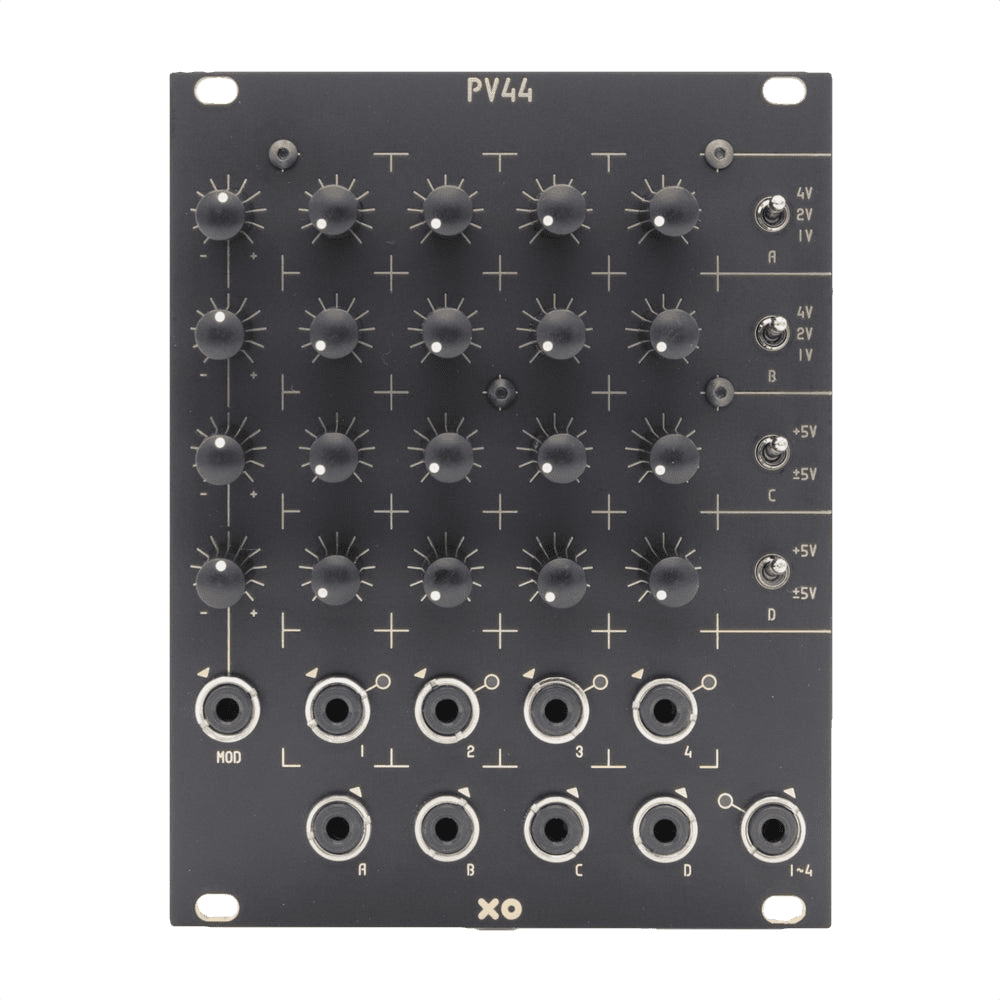 XODES PV44 and IMI Eurorack Voltage Preset Module