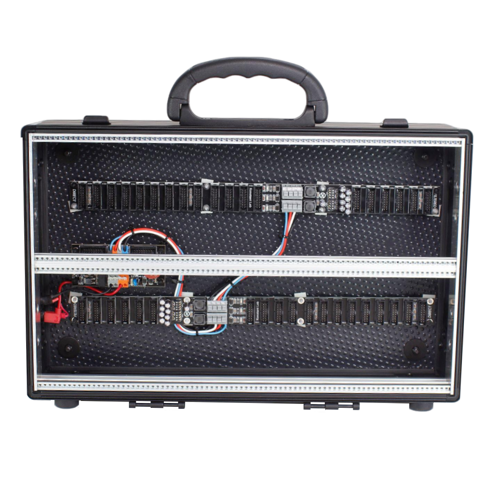 Damaru Eurorack Modular Travel Case (6U – 84hp – 70mm Deep – Black – Powered)