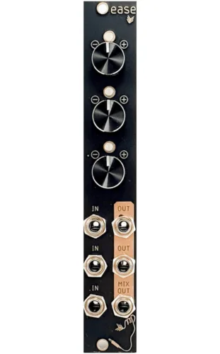Tenderfoot Electronics Ease Eurorack Triple Attenuverter Mixer Module