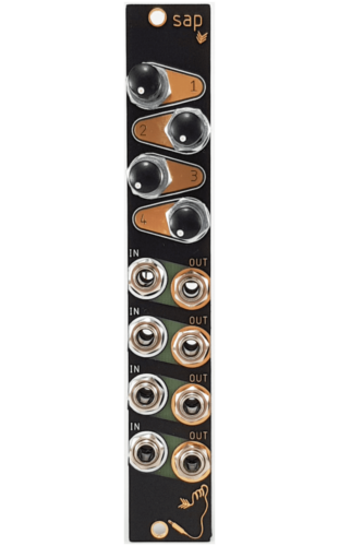 Tenderfoot Electronics Sap Eurorack Quad Attenuator Module