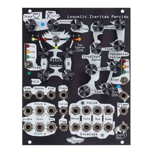 Noise Engineering Loquelic Iteritas Percido Eurorack Oscillator Module (Black)