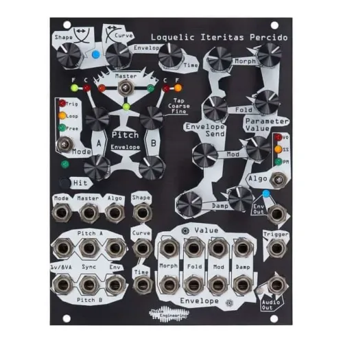 Noise Engineering Loquelic Iteritas Percido Eurorack Oscillator Module (Black)