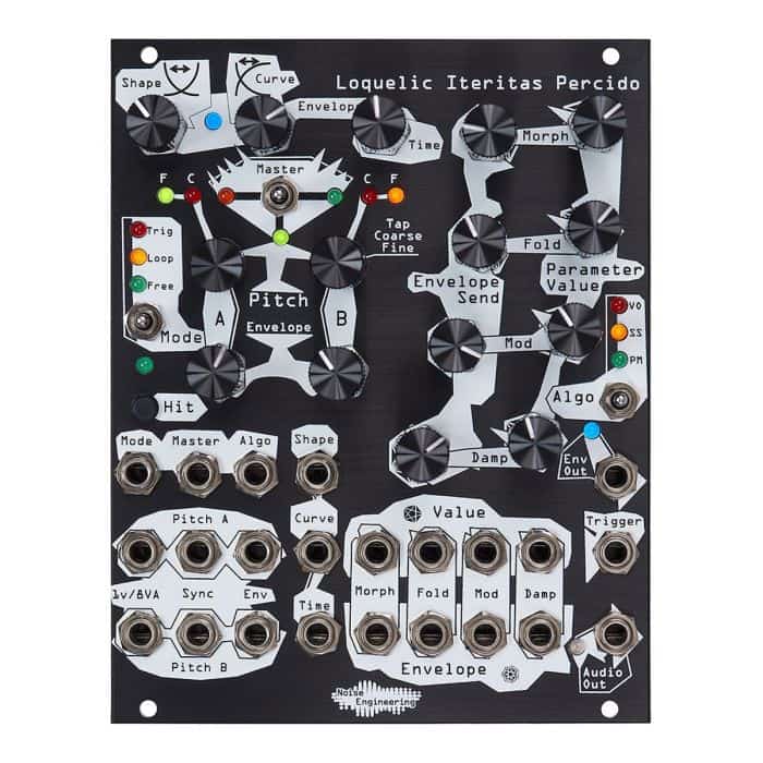 Noise Engineering Loquelic Iteritas Percido Eurorack Oscillator Module (Black)