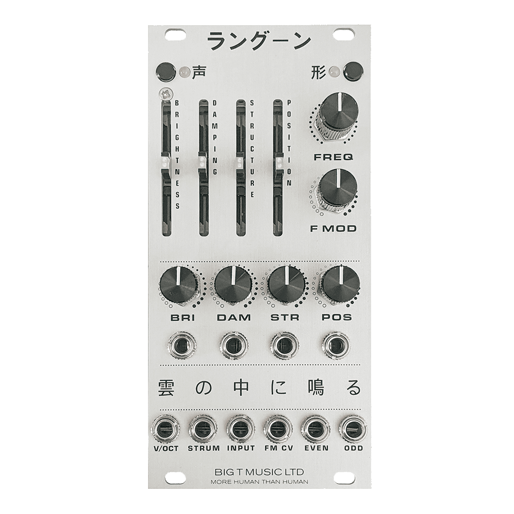 Big T Music Rangoon Eurorack Rings Reissue Module (Silver)