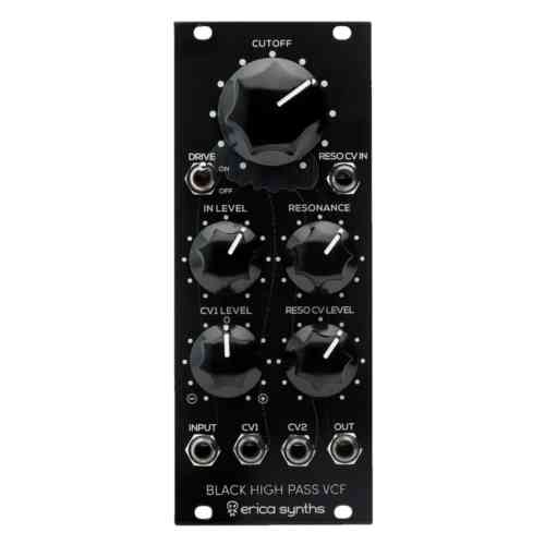 Erica Synths Black High Pass Filter Eurorack VCF Module