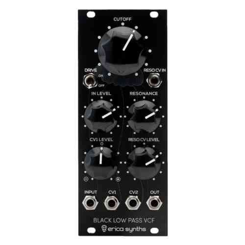 Erica Synths Black Low Pass Filter Eurorack VCF Module